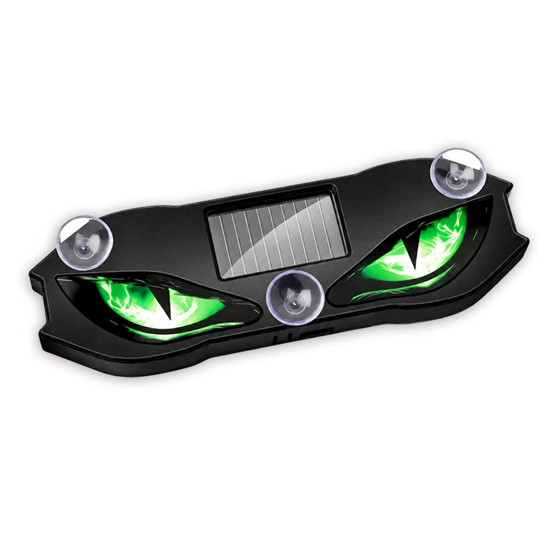 Solar-Powered LED Car Warning Light