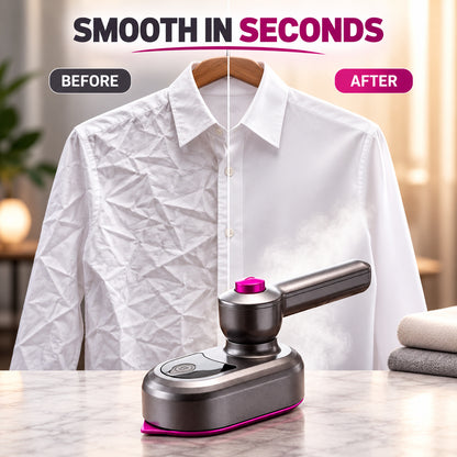 Everyday Wrinkle Fix 💨👗 90° Rotating Portable Steamer