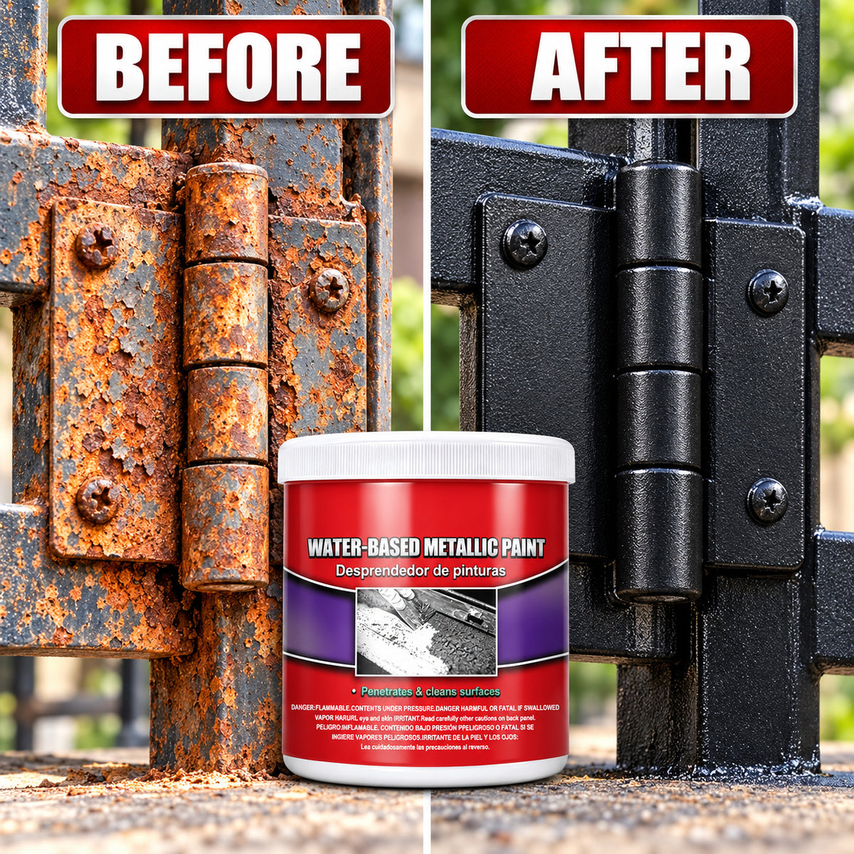 Restore Rusty Surfaces 🔩💦 Deep-Penetrating Metal Protection