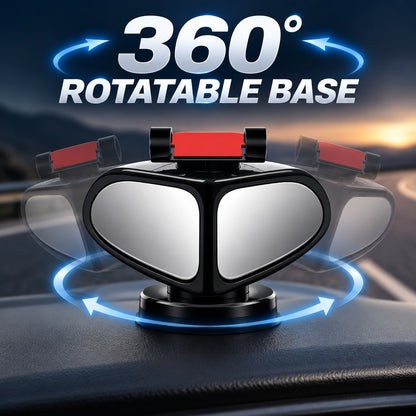 Dual-View 360° Adjustable HD Parking Mirror
