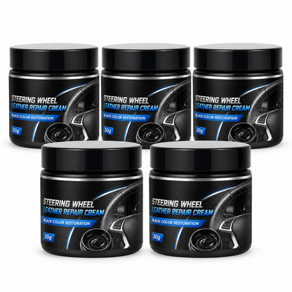 Refresh Faded Black Leather 🚗✨ Steering Wheel Repair Cream