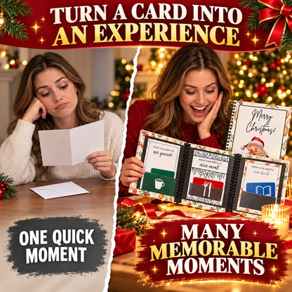 Turn Cards Into Memories 💝🎅 Christmas Gift Card Album