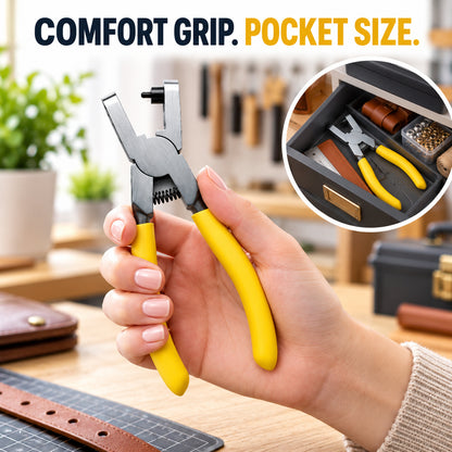 Portable 2mm Watch Strap & Leather Hole Punch Plier