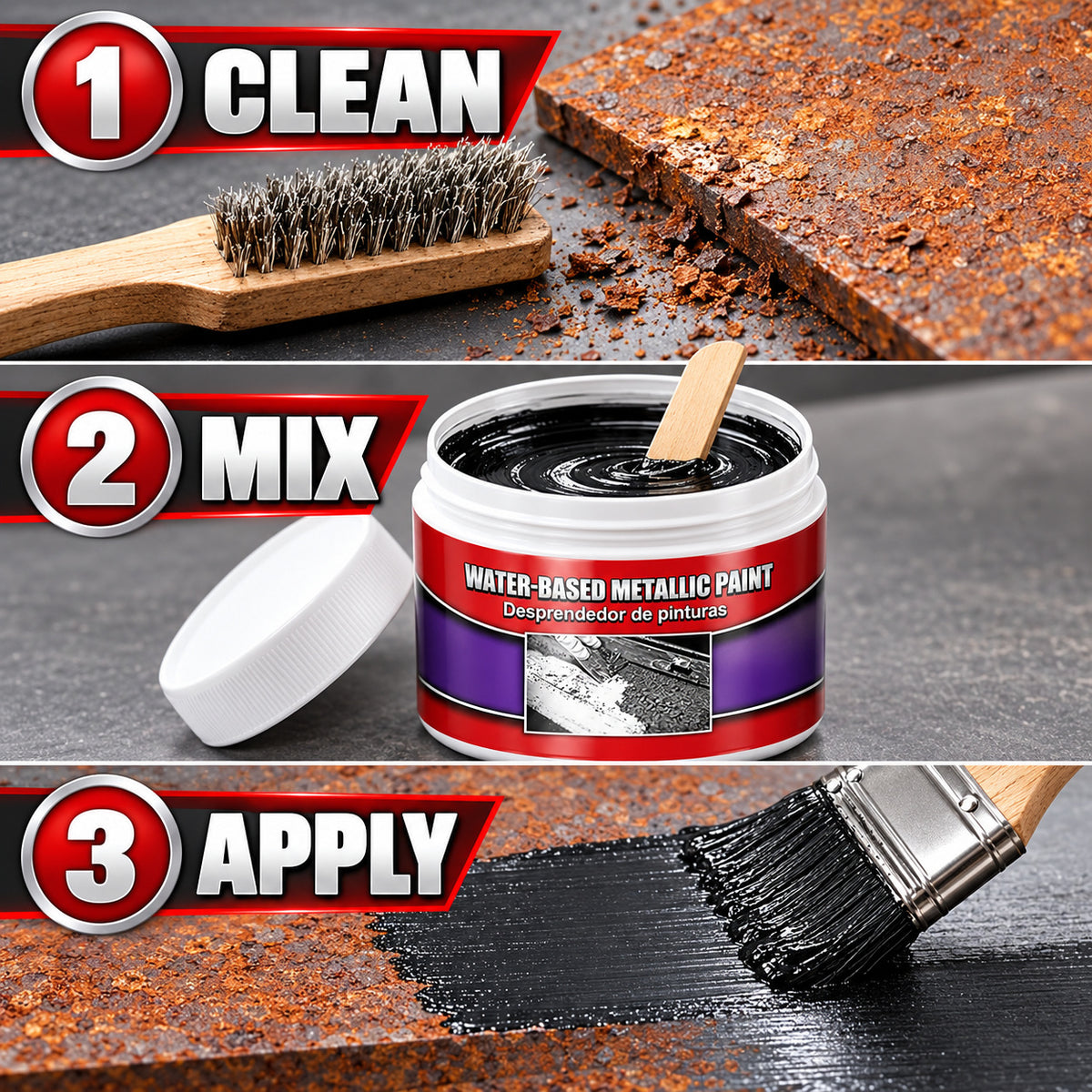 Restore Rusty Surfaces 🔩💦 Deep-Penetrating Metal Protection