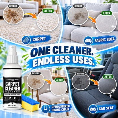 Deep Cleaning Carpet & Upholstery Cleaner Spray
