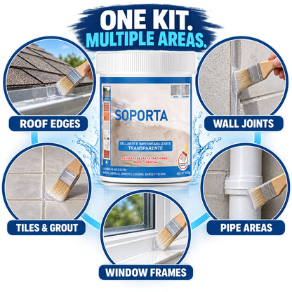 Protect More Trouble Spots | Clear Waterproof Repair Coating 🏡💧🛠️