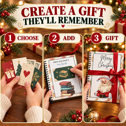 Turn Cards Into Memories 💝🎅 Christmas Gift Card Album