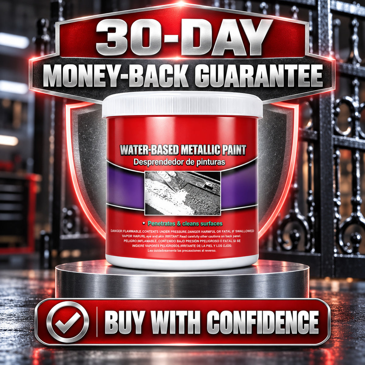 Restore Rusty Surfaces 🔩💦 Deep-Penetrating Metal Protection