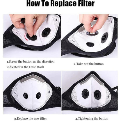 Vivia GardenShield™ Full-Face Dust Protection Mask