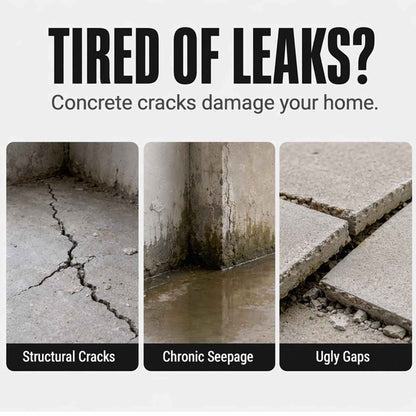 Waterproof Concrete Crack Filler & Sealant