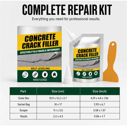 Waterproof Concrete Crack Filler & Sealant