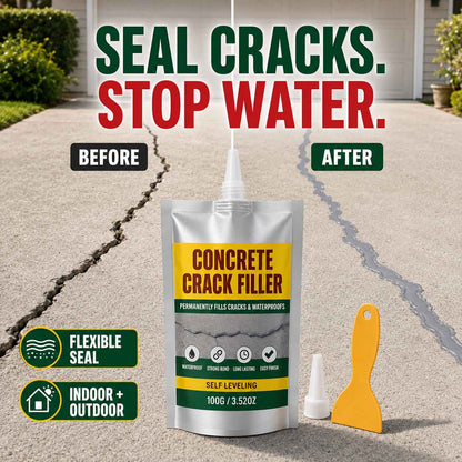 Waterproof Concrete Crack Filler & Sealant