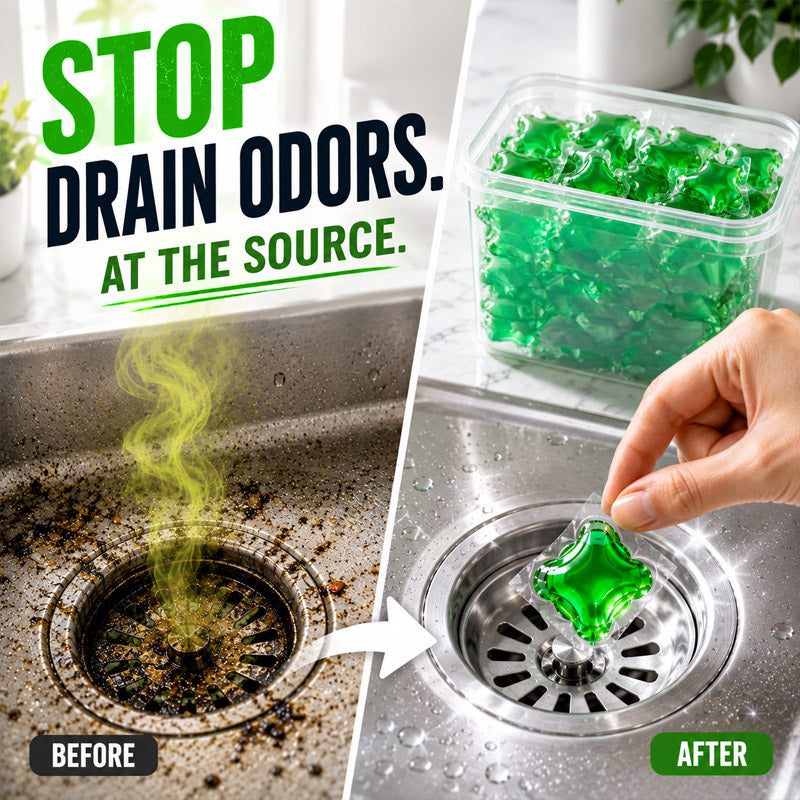 Bio-Enzyme Drain Care Pods