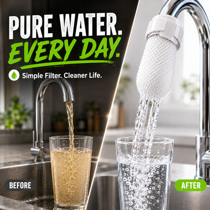 Sediment-Catching Cotton Faucet Filters