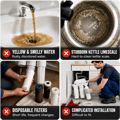 Sediment-Catching Cotton Faucet Filters