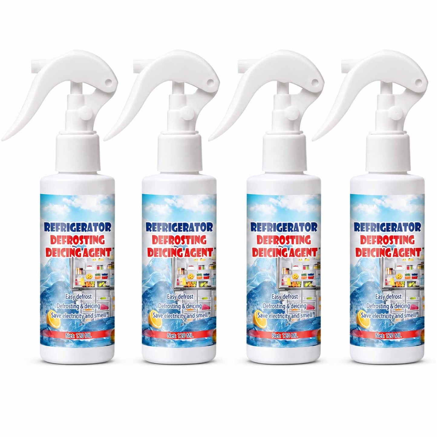 ⚡SUPER PRICE🧊Defrost spray for fridge and freezer🎁 (free scraper included) (offer)