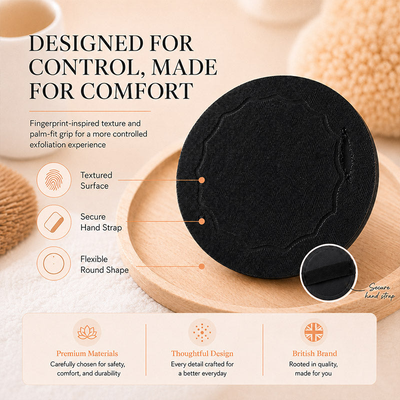 Rubber Body Exfoliating Pad