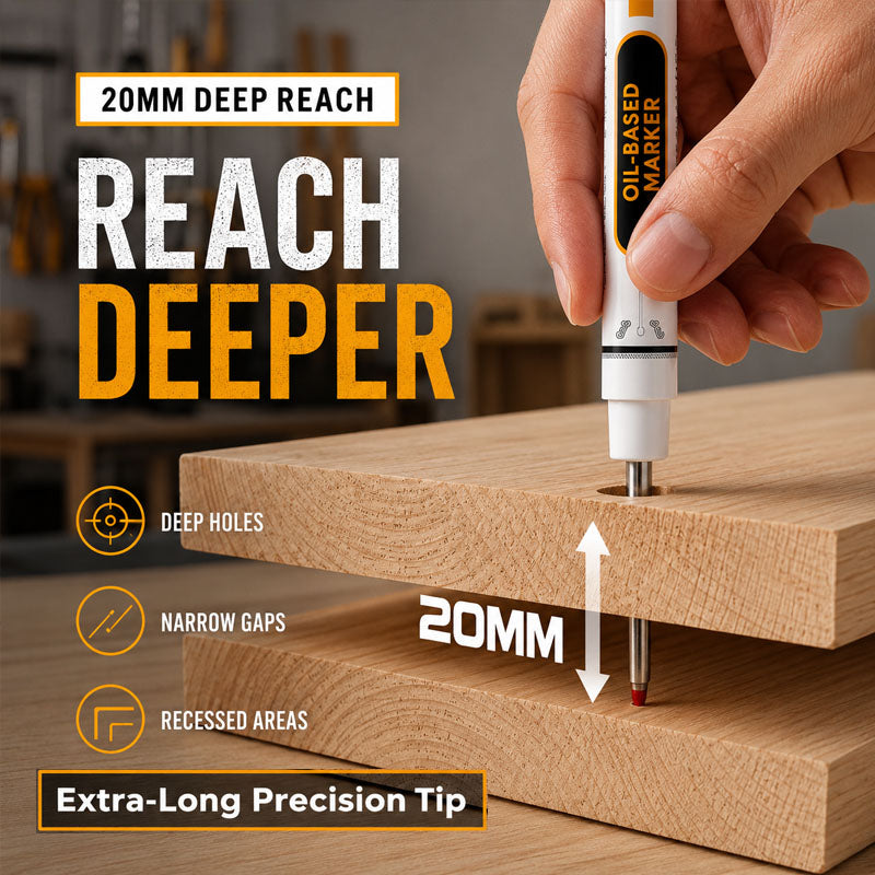 Precision Tip Quick-Dry Oil-Based Marker Pen