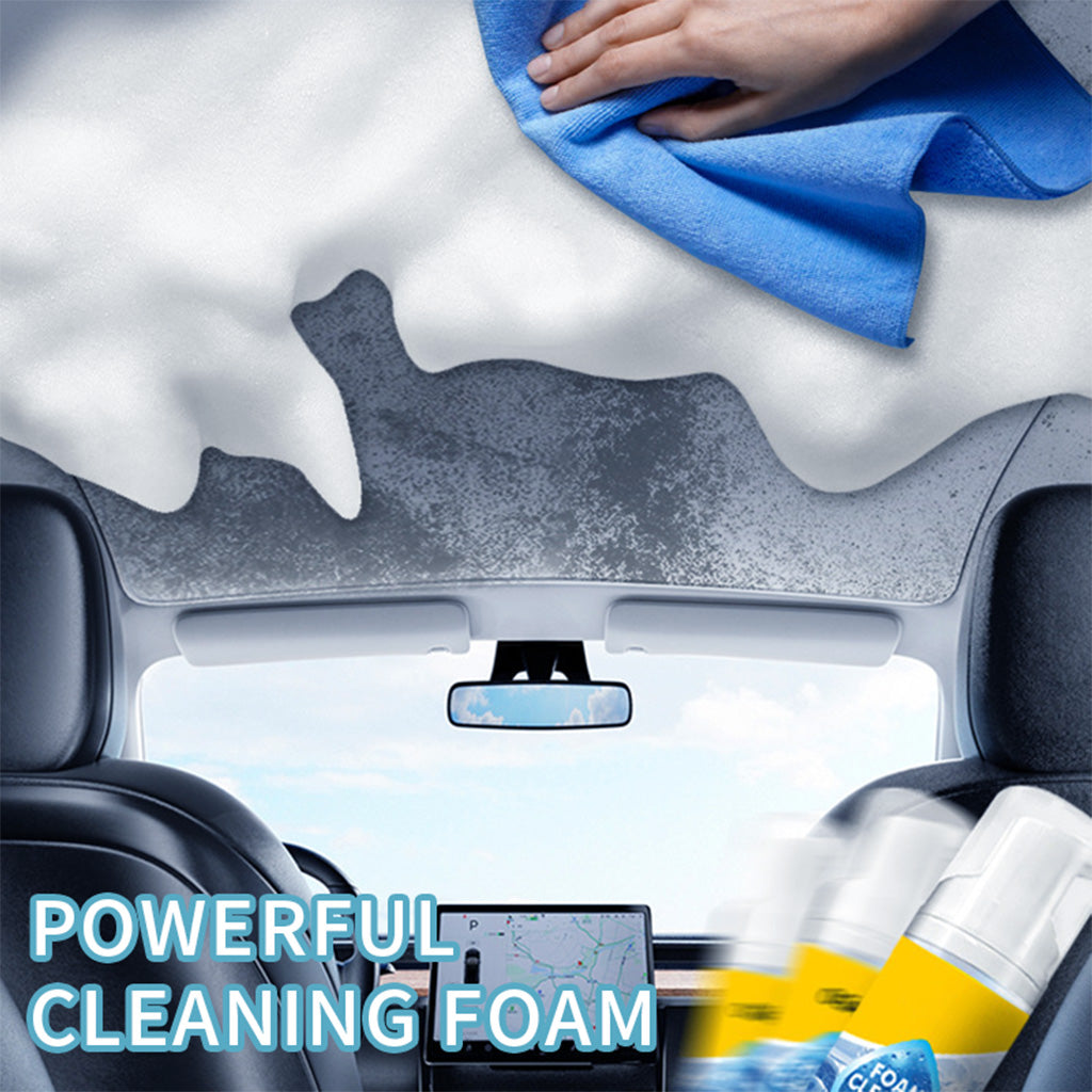 🔥Hot Sale 50% 0FF🔥Vivia™ Powerful & Multipurpose Car Interior Foam Cleaner