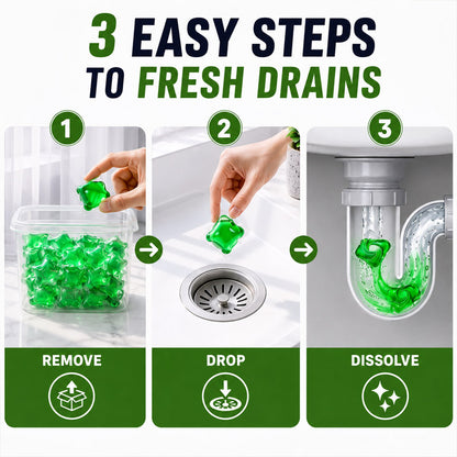 Bio-Enzyme Drain Care Pods