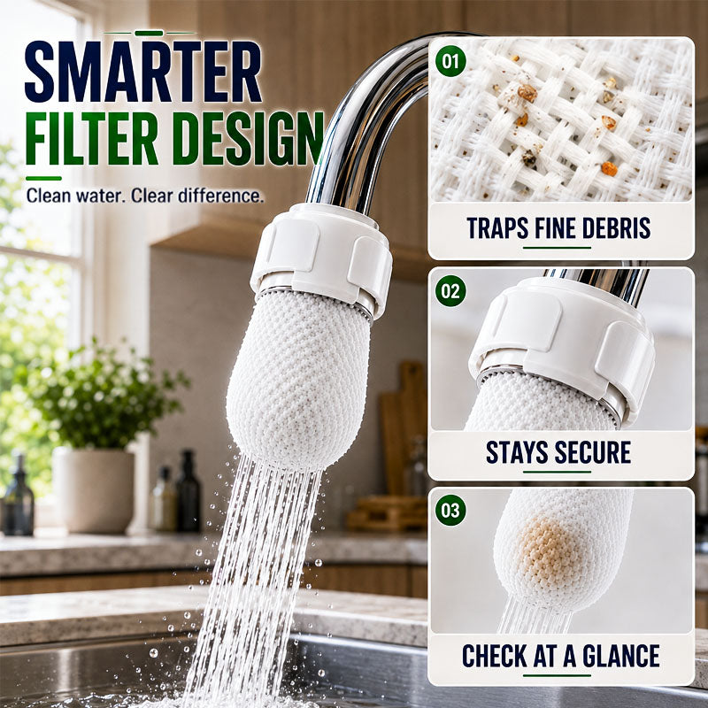 Sediment-Catching Cotton Faucet Filters