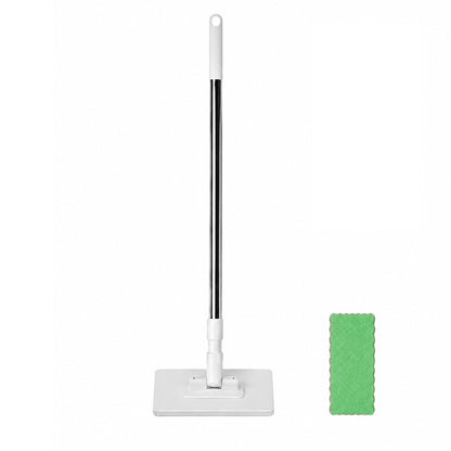 Extendable Telescopic Disposable Flat Clip Mop, 360° Swivel Lightweight Floor Mop