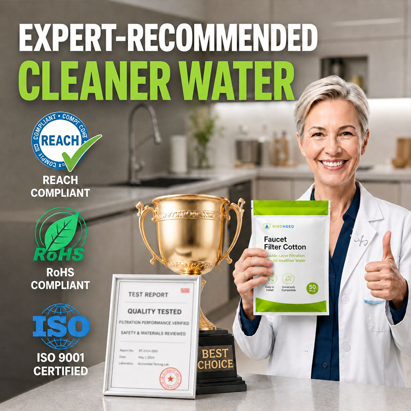 Sediment-Catching Cotton Faucet Filters
