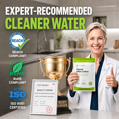 Sediment-Catching Cotton Faucet Filters