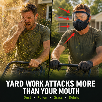 Vivia GardenShield™ Full-Face Dust Protection Mask