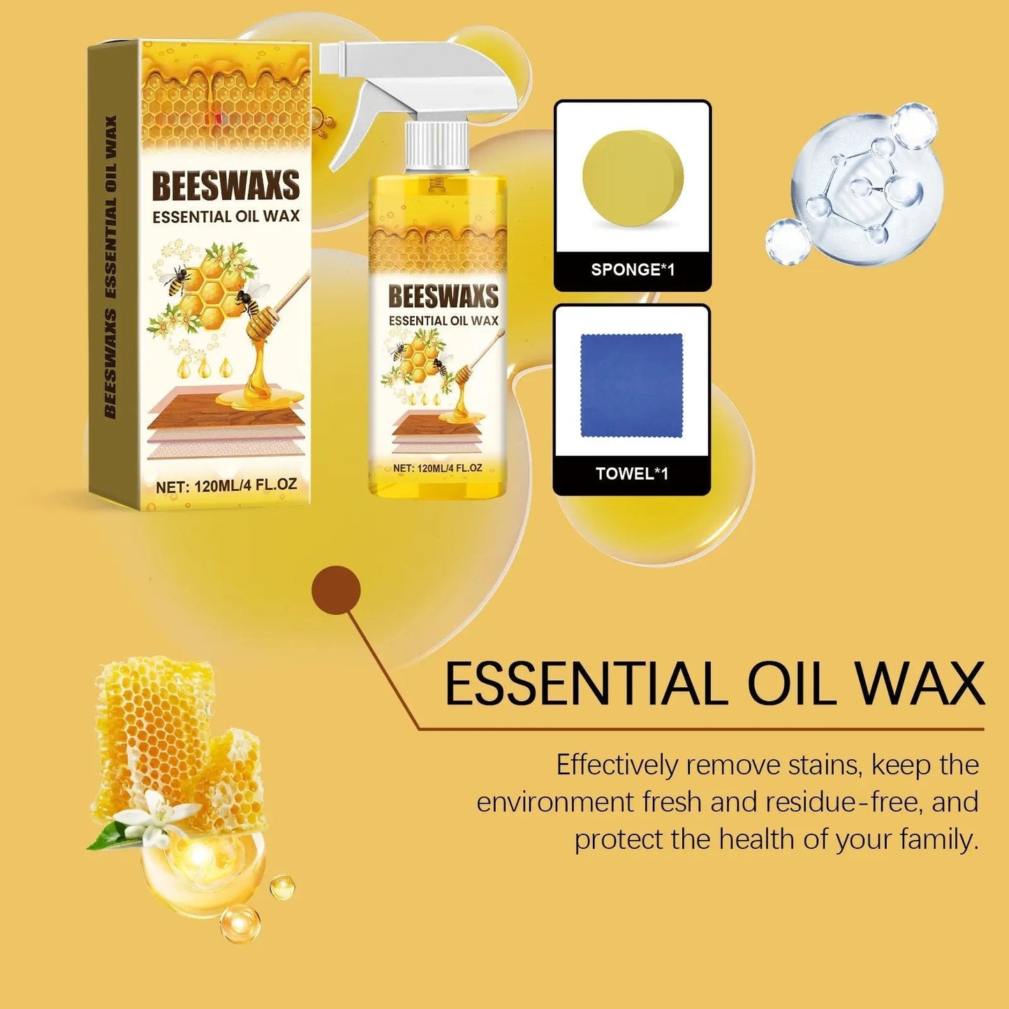 Vivia™ Beeswax Wood Care Spray✨