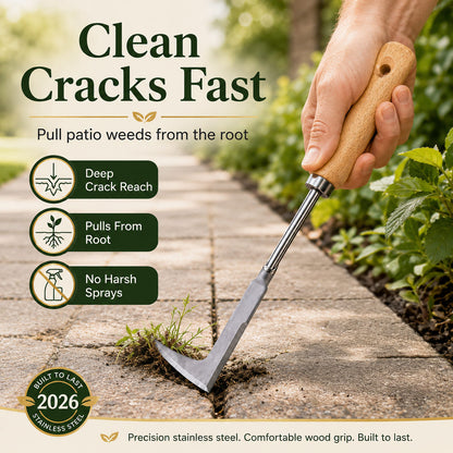 🏡✨Meet the 2026 Crack Weeder: The Secret to a Picture-Perfect Patio Without the Backache!