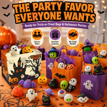 Spooky Surprises to Share 🎃✨ Halloween Mini Squishies