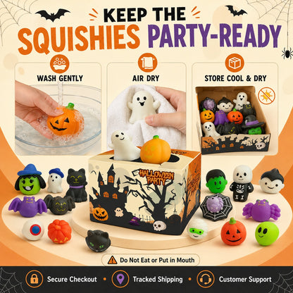 Spooky Surprises to Share 🎃✨ Halloween Mini Squishies