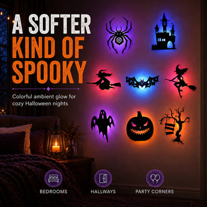 Halloween Glow in Dark Wall Stickers