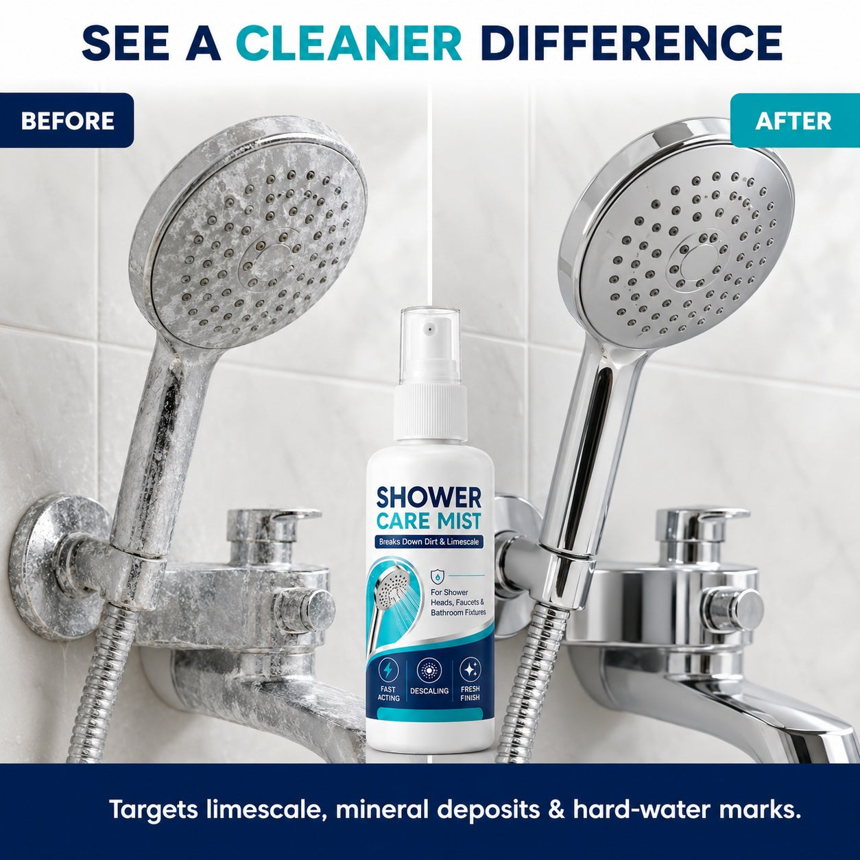 Fast-Acting Shower Limescale Remover Spray