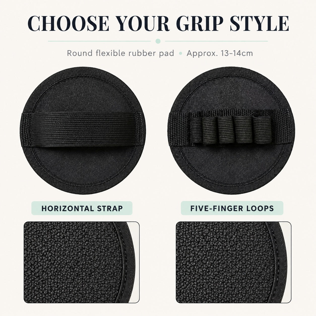 Rubber Body Exfoliating Pad