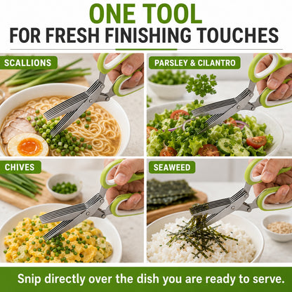 5-Blade Scallion & Herb Cutter