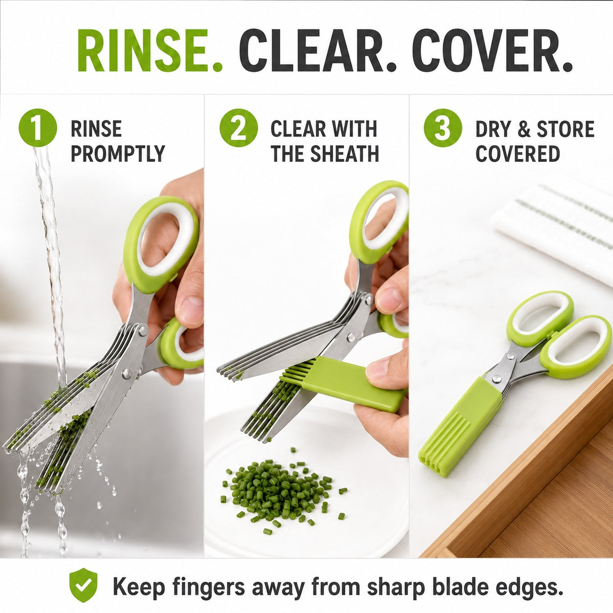 5-Blade Scallion & Herb Cutter