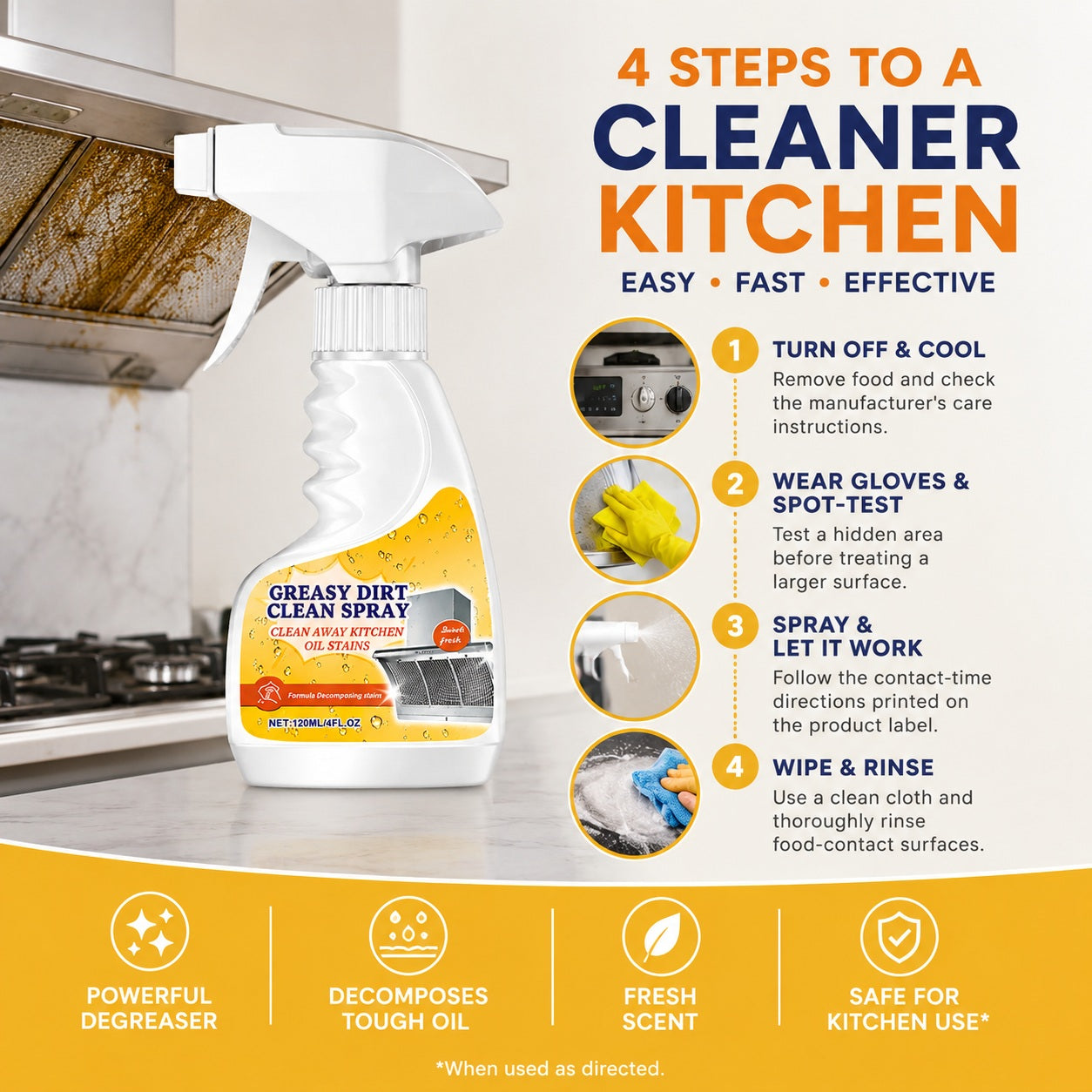 Multi-Purpose Heavy Oil Cleaner