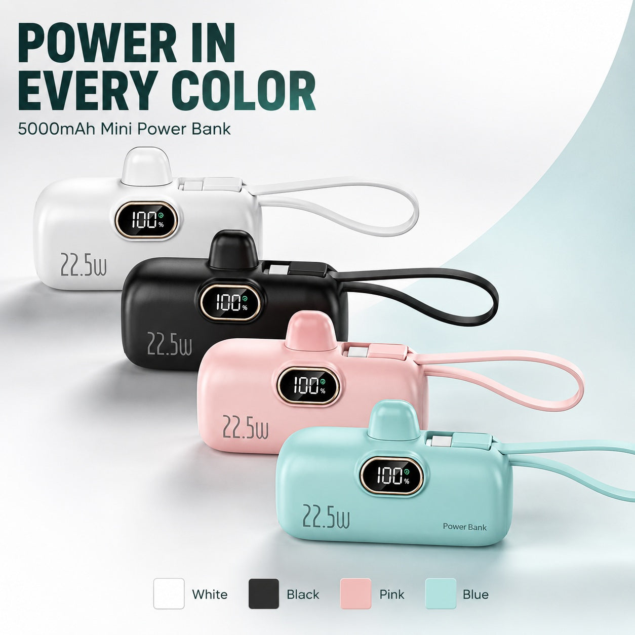 Mini Fast-Charging Power Bank