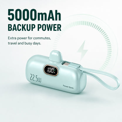 Mini Fast-Charging Power Bank