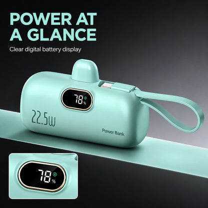 Mini Fast-Charging Power Bank