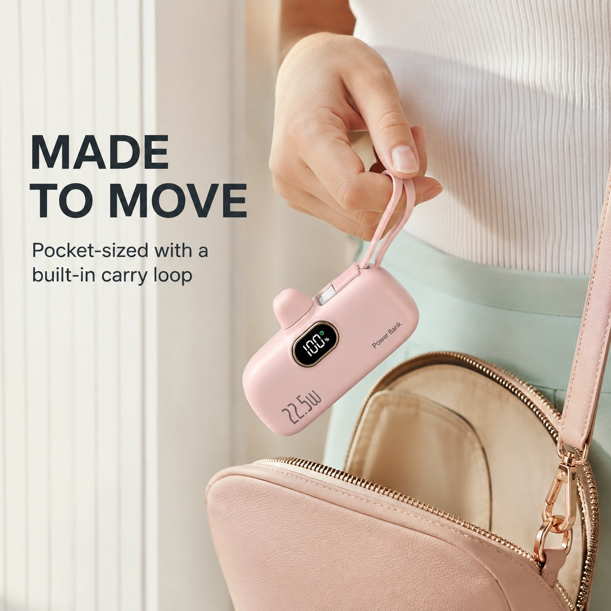 Mini Fast-Charging Power Bank