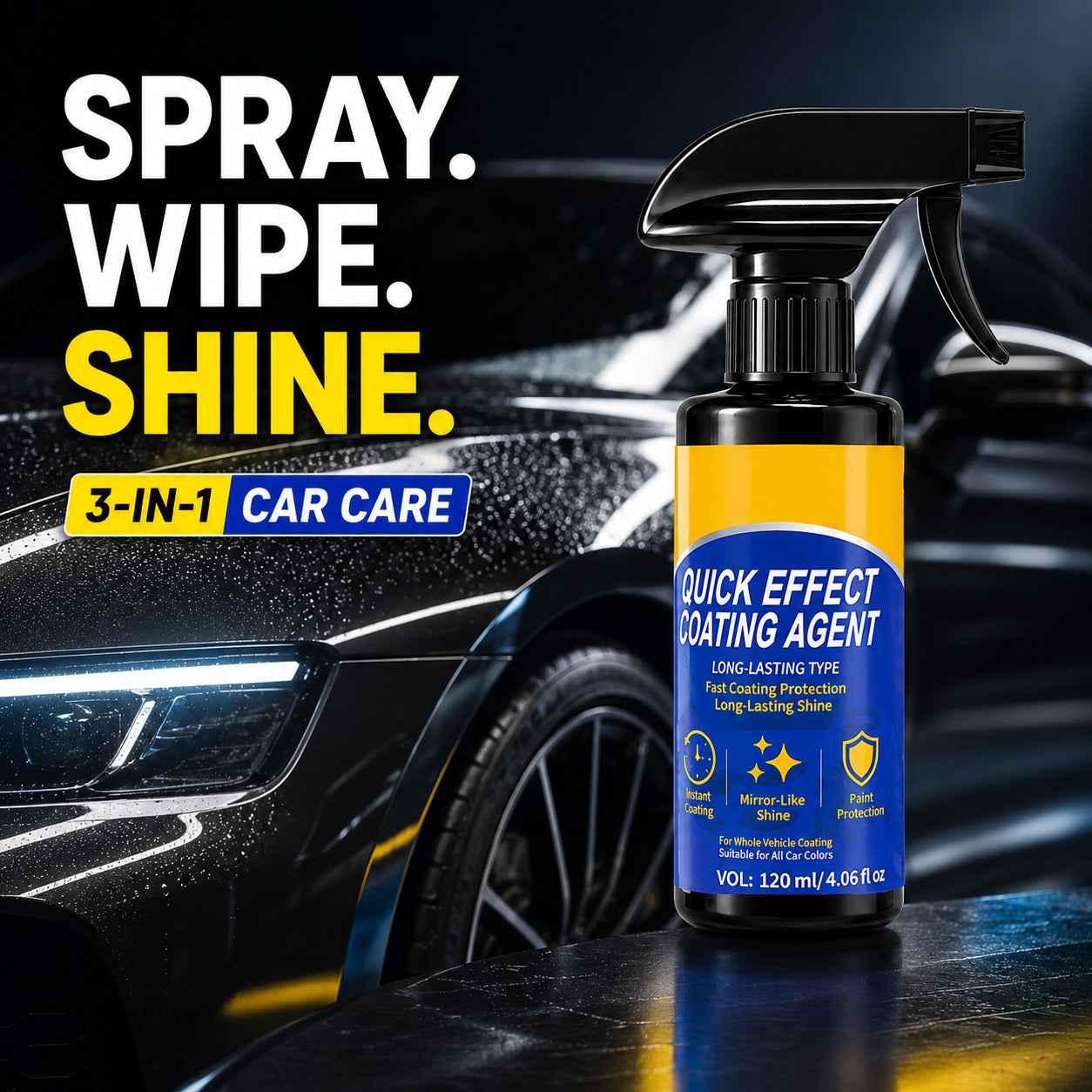 Advanced Car Quick-Acting Coating Spray