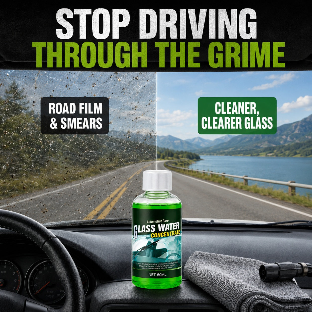 Concentrated Windshield Washer Solution