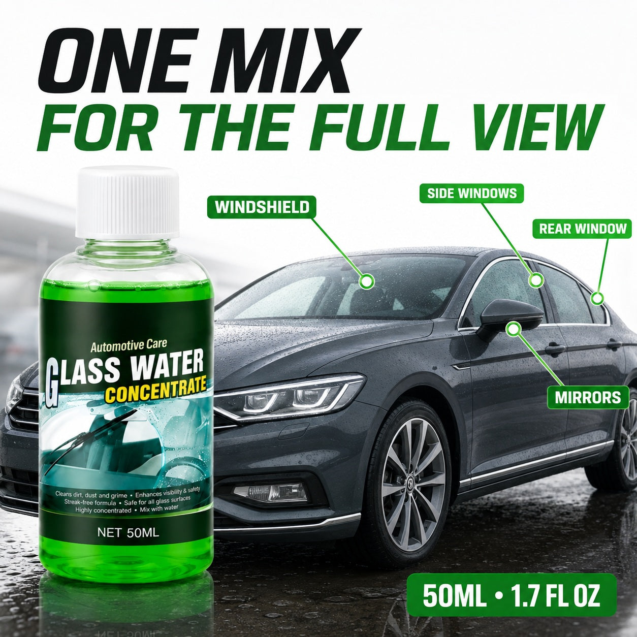 Concentrated Windshield Washer Solution