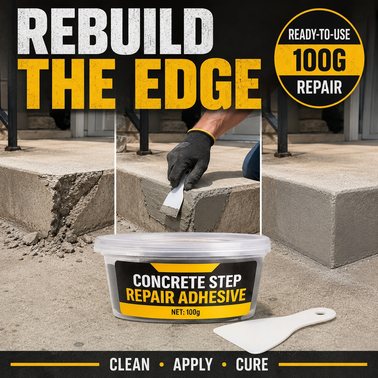 Concrete Step Repair Adhesive