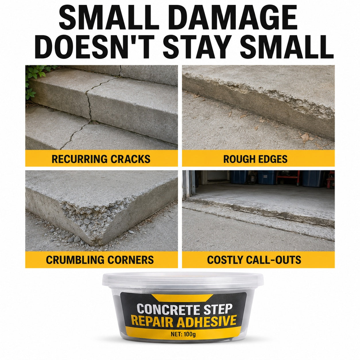 Concrete Step Repair Adhesive