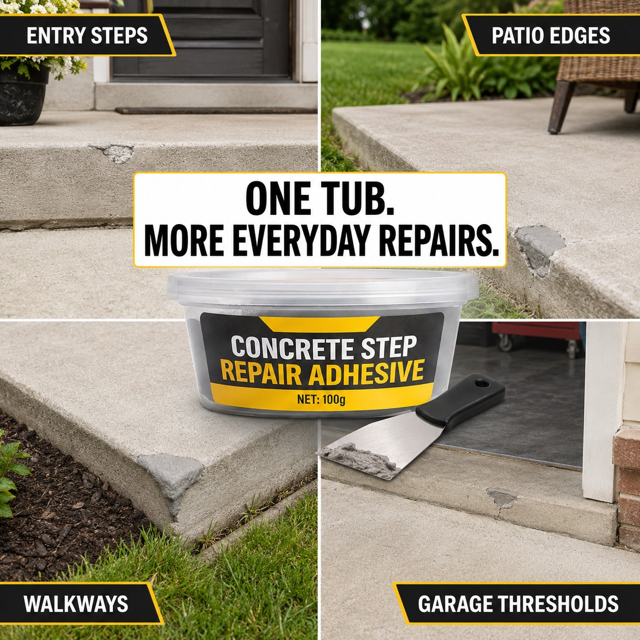 Concrete Step Repair Adhesive