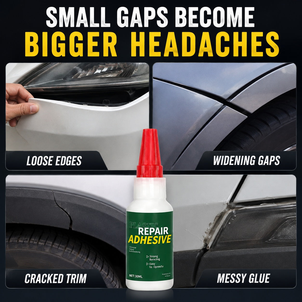Multi-Purpose Car Bumper Repair Adhesive